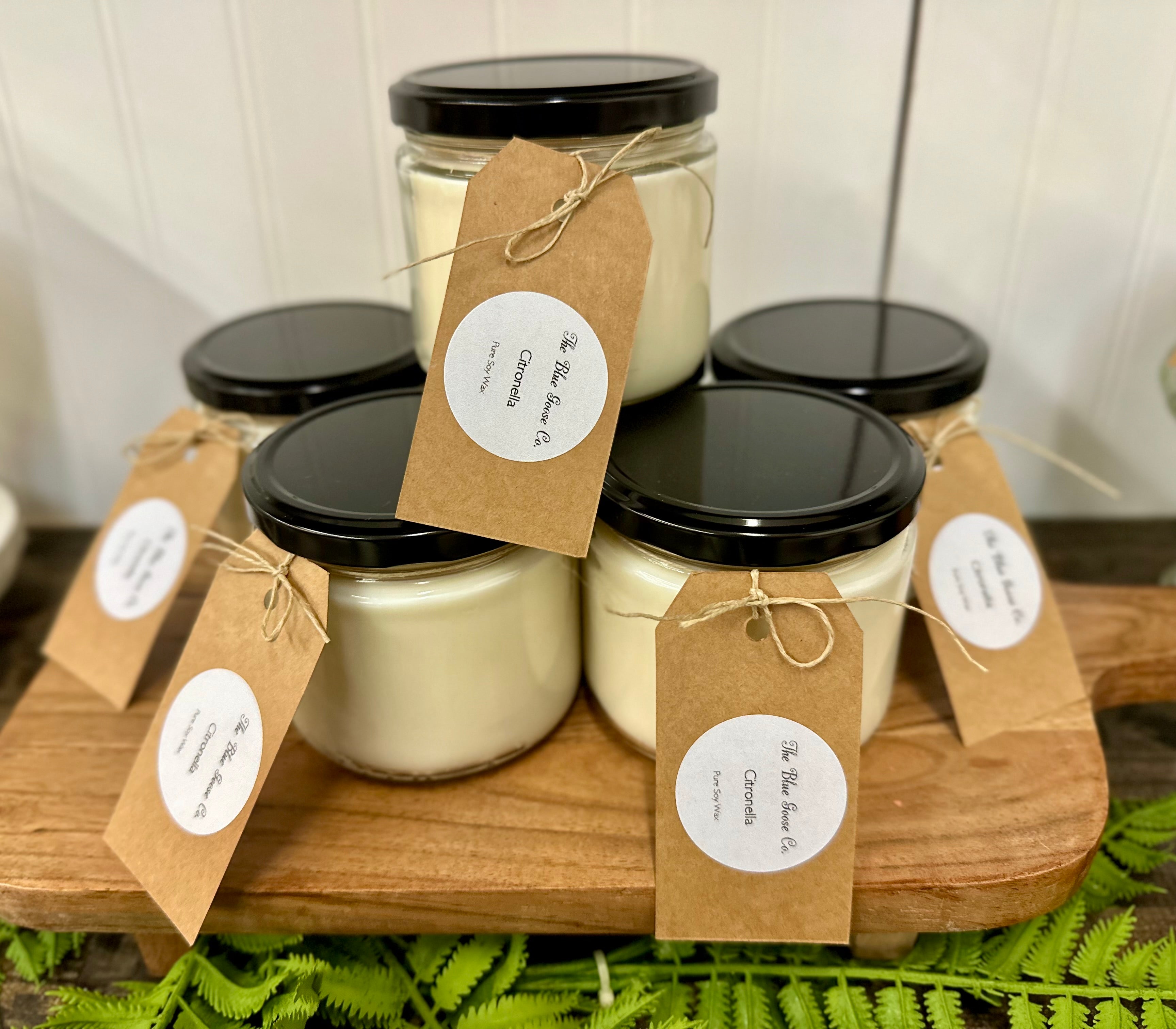 12oz Premium Natural Soy Citronella